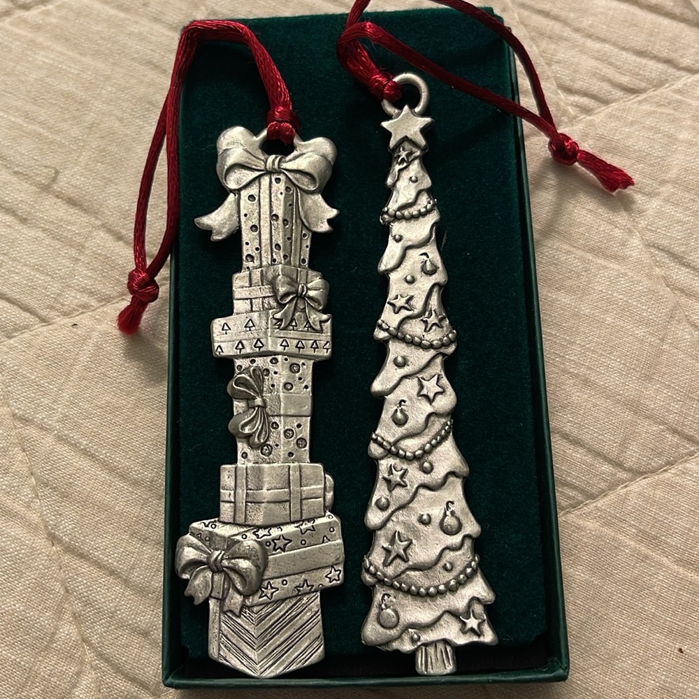 Seagull Pewter ornaments set of 2. - Picture 3 of 8